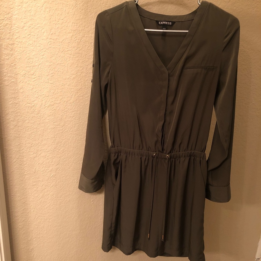 Army green dress